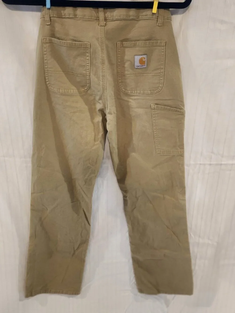 Boys Carhartt Canvas Carpenter Pants & NASA Space Shuttle Tee Bundle Size 14